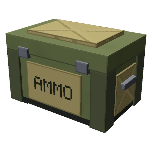 A BlockNation ammo crate