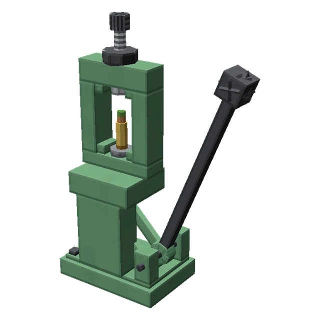 BlockNation bullet press with a hand crank