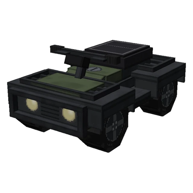 A BlockNation quad bike